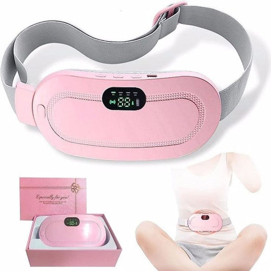 Cramp-Free Period Pain Relief Massager with Heating Pad