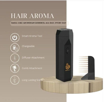 Electronic Incense Burner Comb – 2 in 1 Fragrance & Style