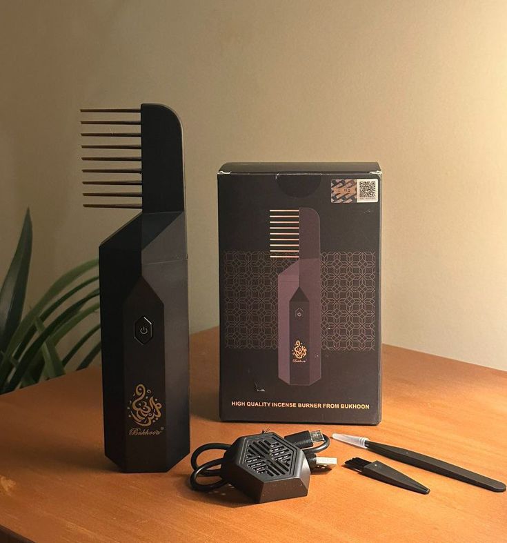 Electronic Incense Burner Comb – 2 in 1 Fragrance & Style