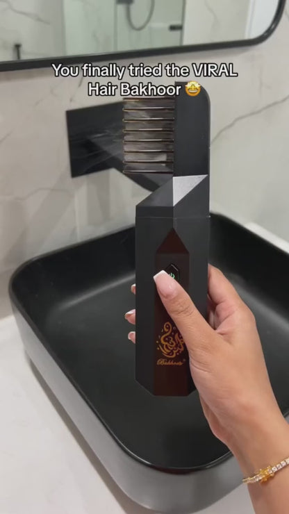 Electronic Incense Burner Comb – 2 in 1 Fragrance & Style